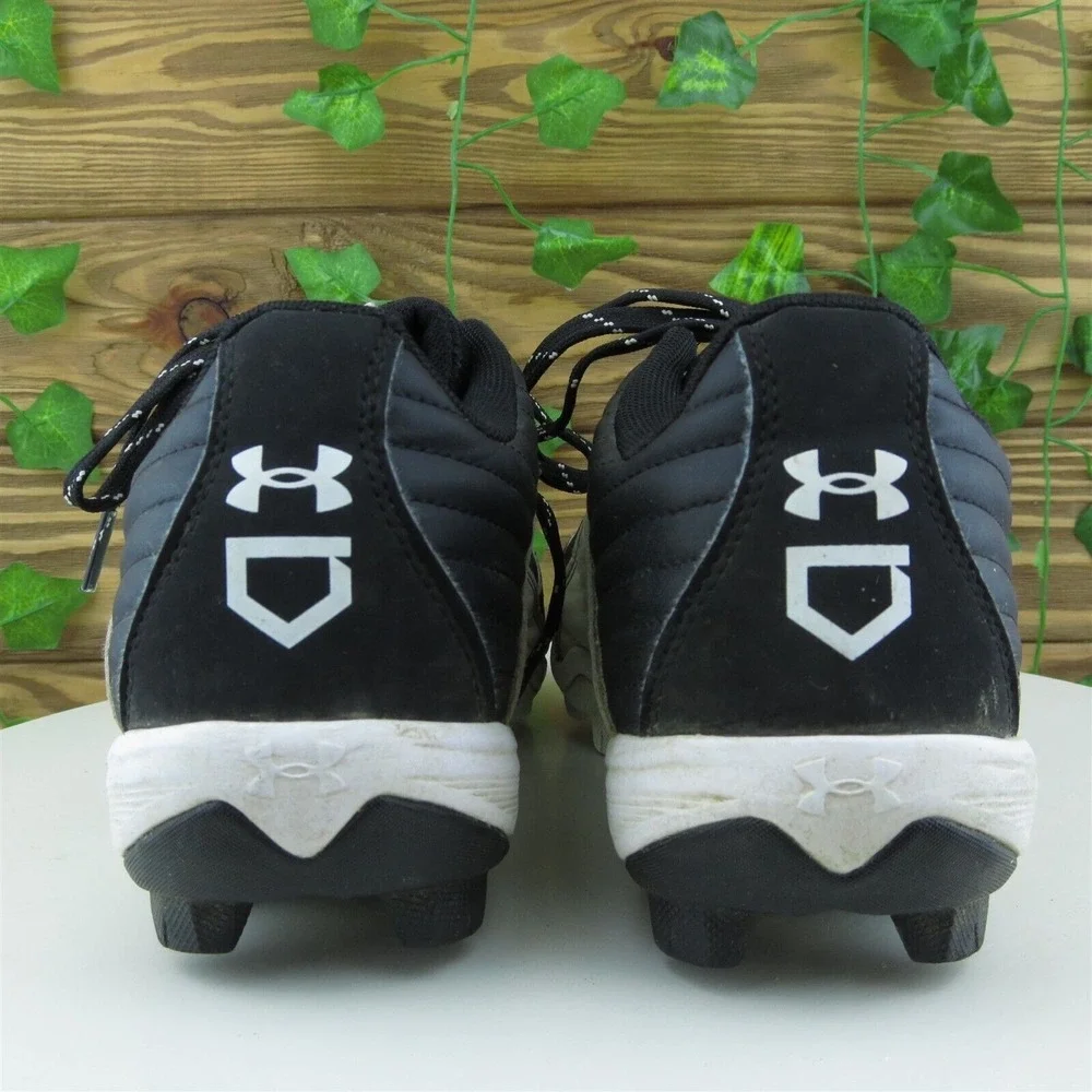 Under Armour Men Sneaker Shoes‎ Leadoff Black Synthetic Lace Up Size 8 Medium
